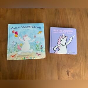 Jellycat Unicorn Book Bundle